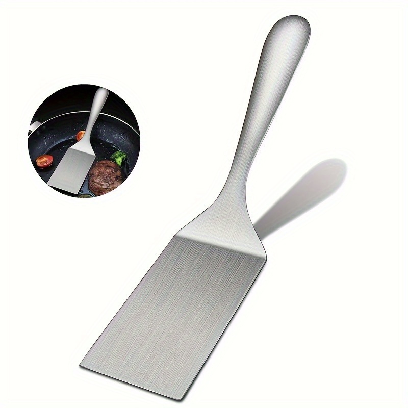 Okonomiyaki Spatula - Küçük Paslanmaz Çelik Spatula, Izgara Turner