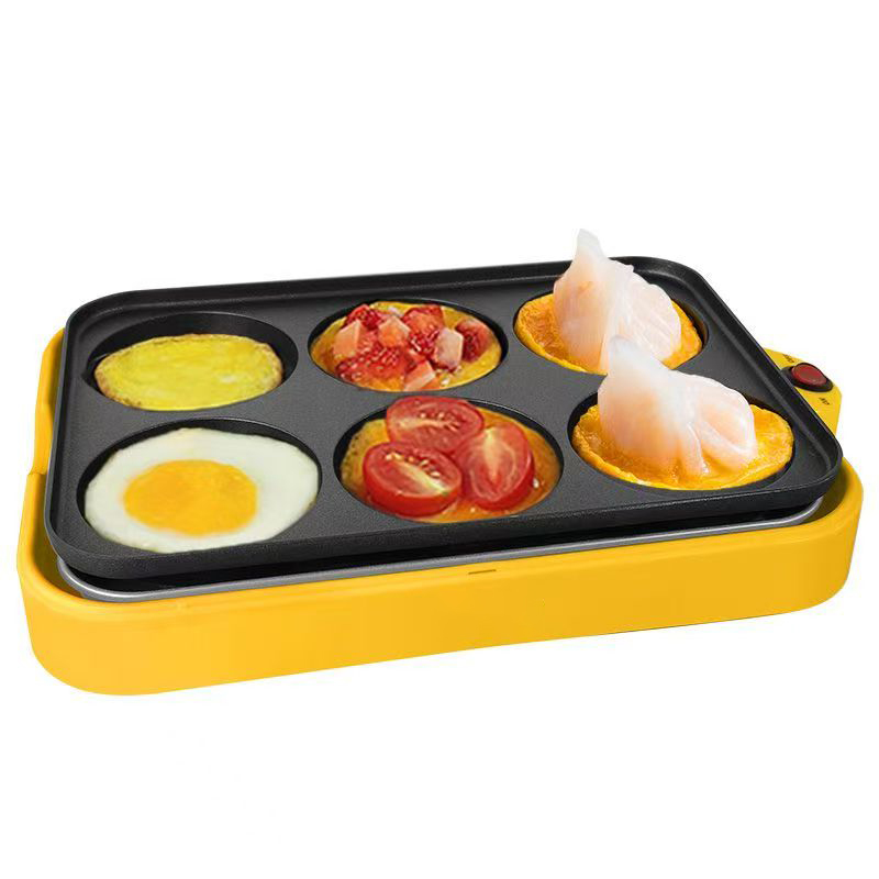 Takoyaki Grill Plate - Elektrikli Takoyaki Yapıcı Kavrulmuş Yumurta Hamburger