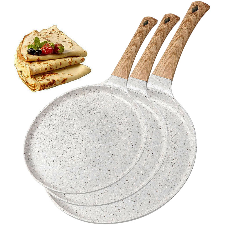 Mini Pancake Griddle - 20/24/28cm Yapışmaz Krep Tavası Pizza Tavası