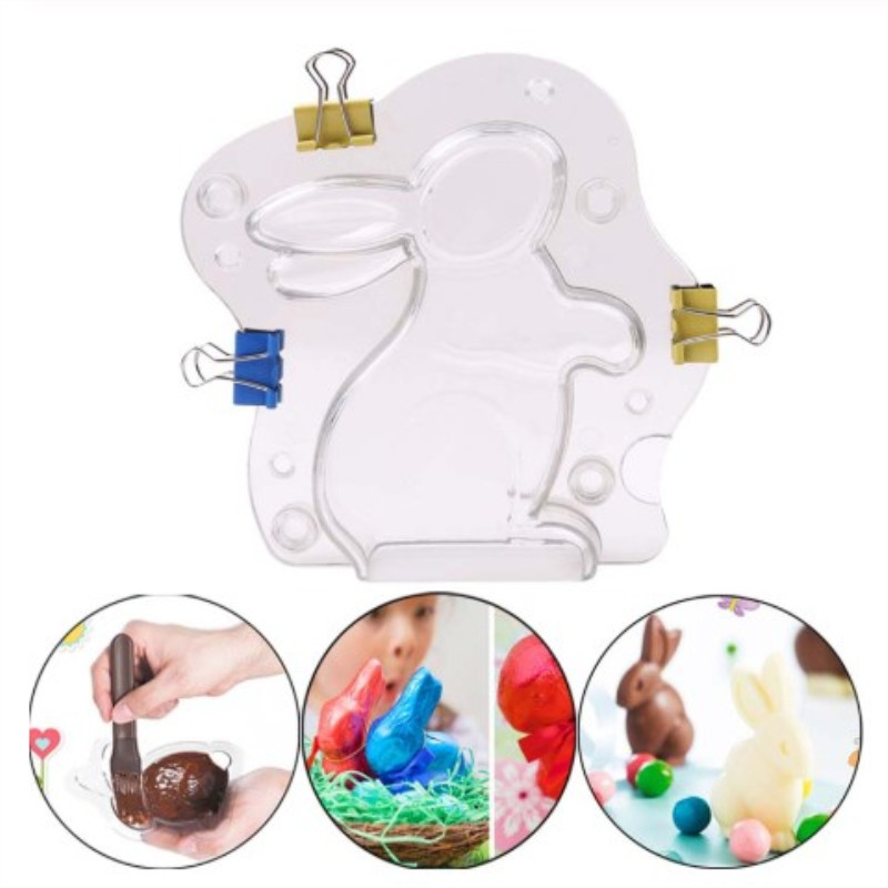 Bunny Cake Mold - Yeni 3D Tavşan şekilli Çikolata Kalıp