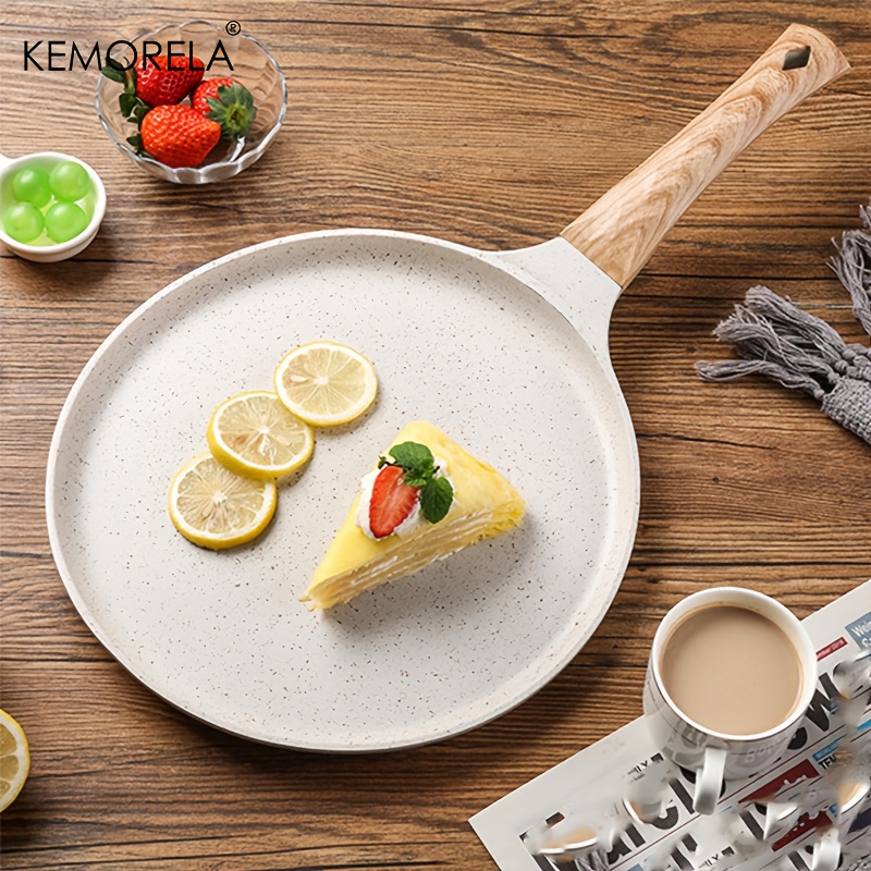 Mini Pancake Griddle - 20/24/28cm Yapışmaz Seramik Kaplamalı Krep Tavası,