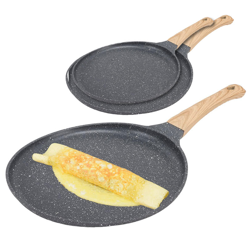 Mini Pancake Griddle - Seramik Kaplama Yumurta Krep Tavası 20/24/28cm
