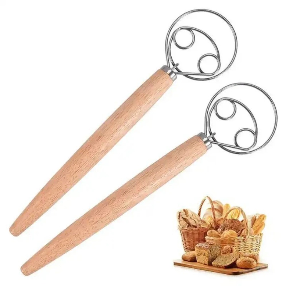 Danish Pancake Pan - 1 Adet Plastik Saplı Danimarka Hamur
