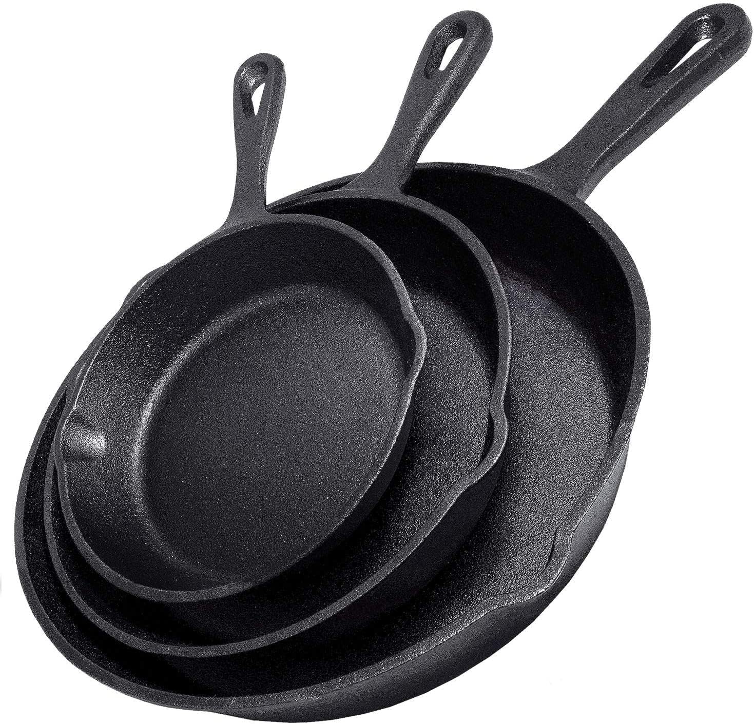 Mini Pancake Griddle - 14/16/20cm Dökme Demir Tava Yapışmaz Tava