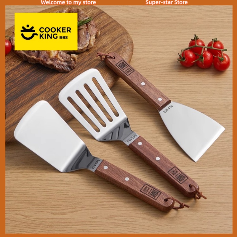Okonomiyaki Spatula - COOKER KING Paslanmaz Çelik Spatula ve