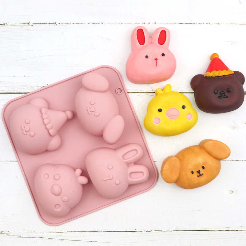 Bunny Cake Mold - Köpek çikolatalı kek Pişirme Kalıp Karikatür