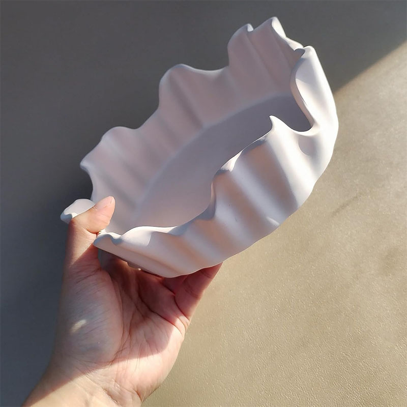 Potsticker Mold - Dantel Tepsi Meyve Tepsisi DIY Alçı