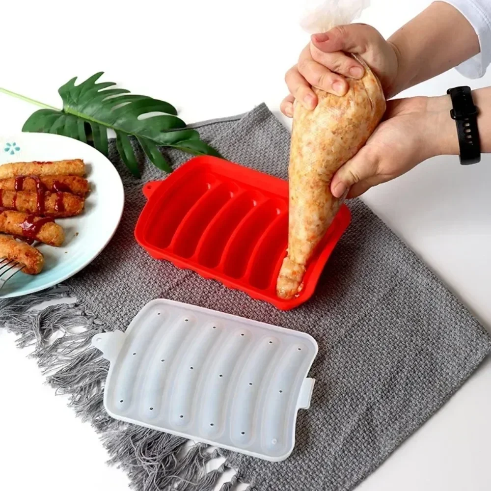 Gıda sınıfı silikon sosis kalı - Hot Dog Press incelemesi ve fiyatı