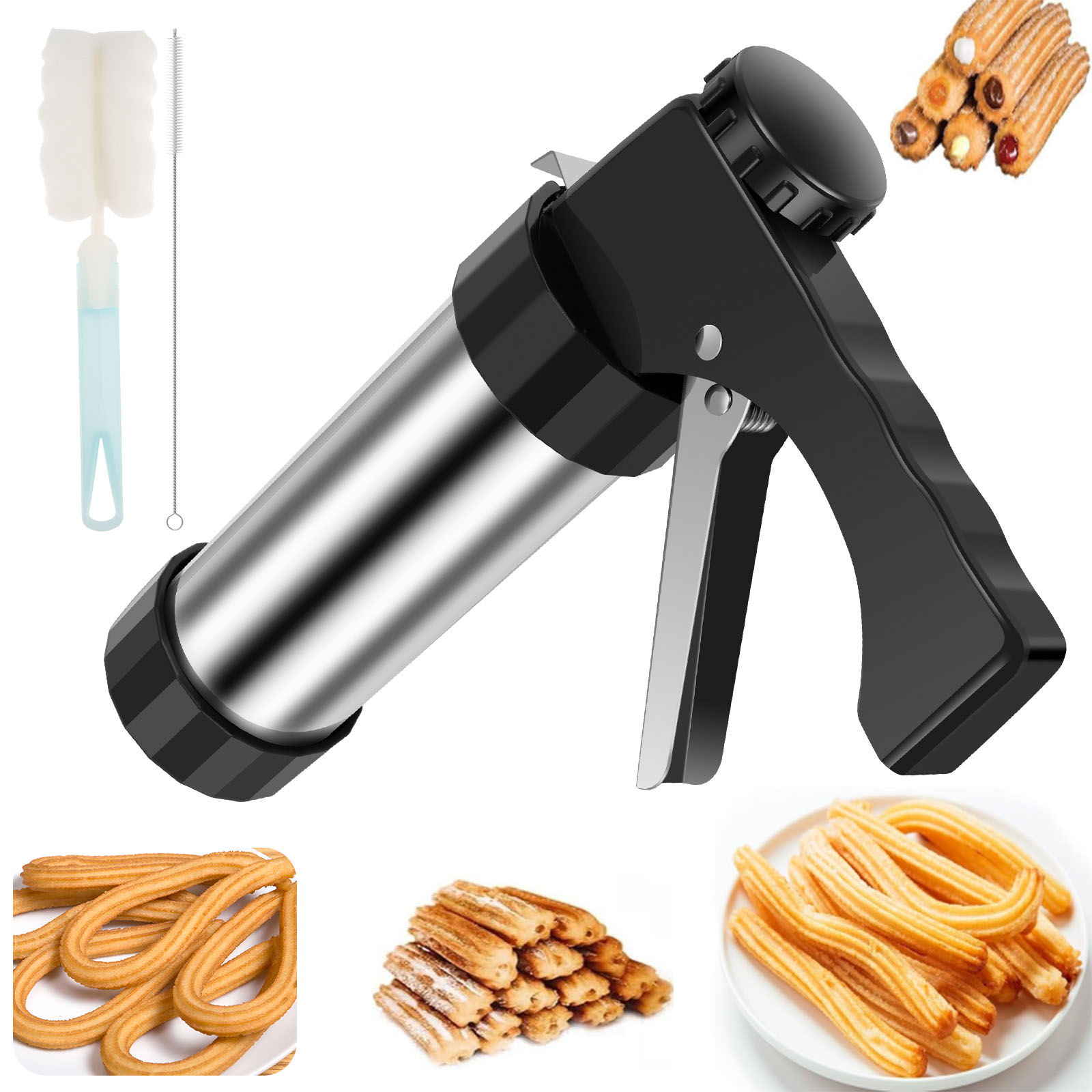 Churro Yapma Makinesi Kurabiye - Churros Maker Gun incelemesi ve fiyatı