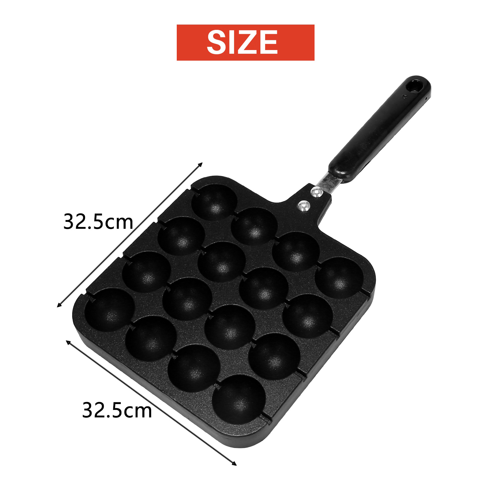 F-T 16 Delik Alüminyum Takoyak - Takoyaki Grill Plate incelemesi ve fiyatı