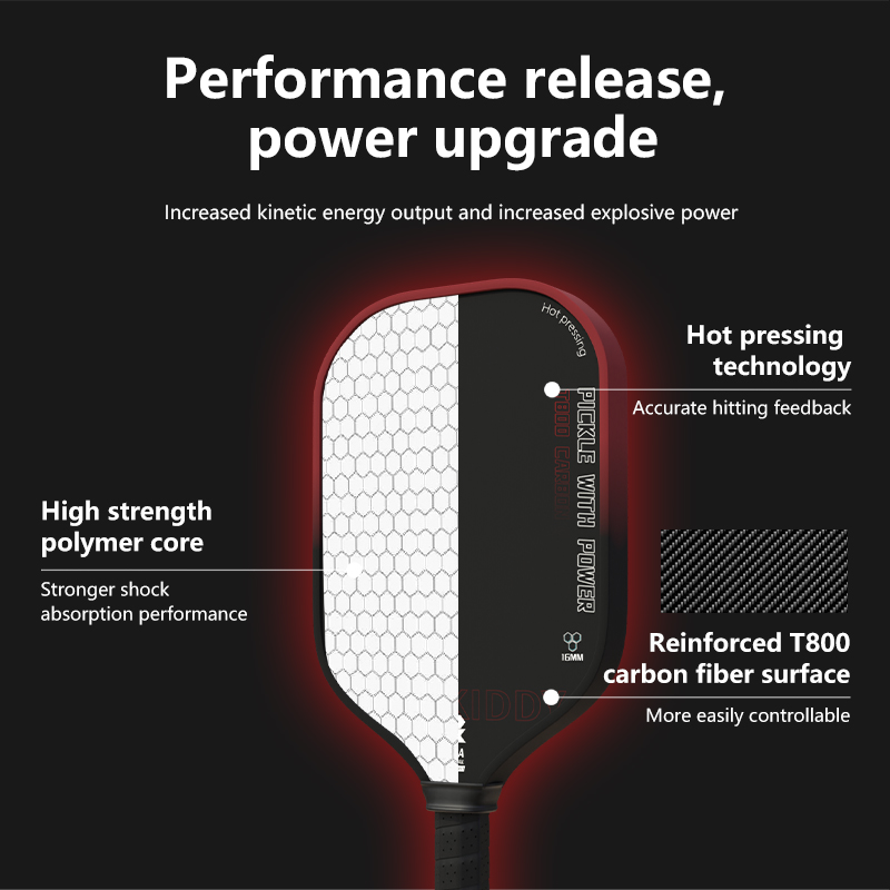 T800 Karbon Fiber Pickleball R - Crepe Pan Carbon incelemesi ve fiyatı