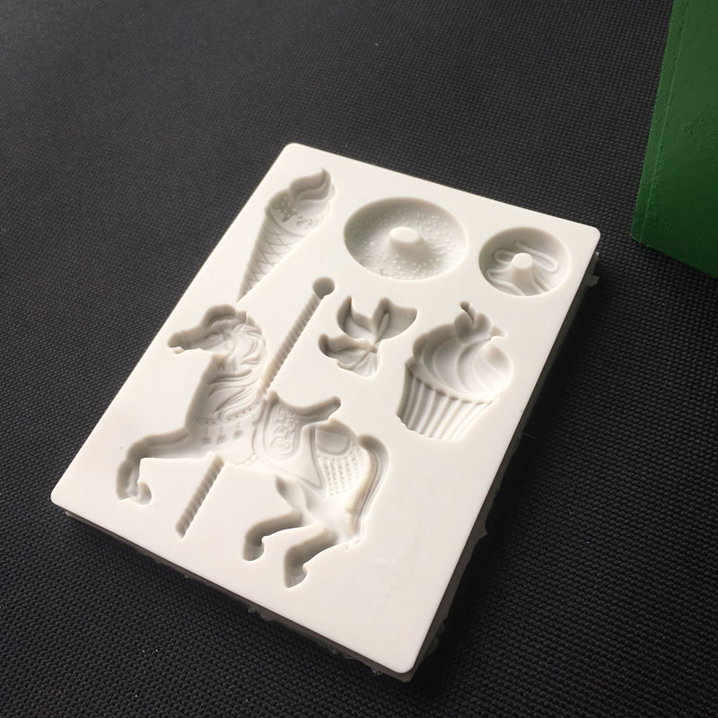 Trojan at dondurma çörek silik - Donut Mold Silicone incelemesi ve fiyatı