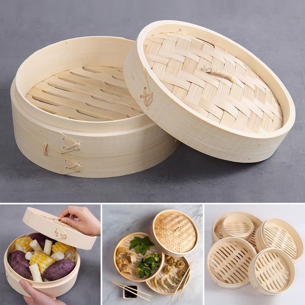 Çin vapur bambu vapur pişirme  - Bao Steamer Bamboo incelemesi ve fiyatı