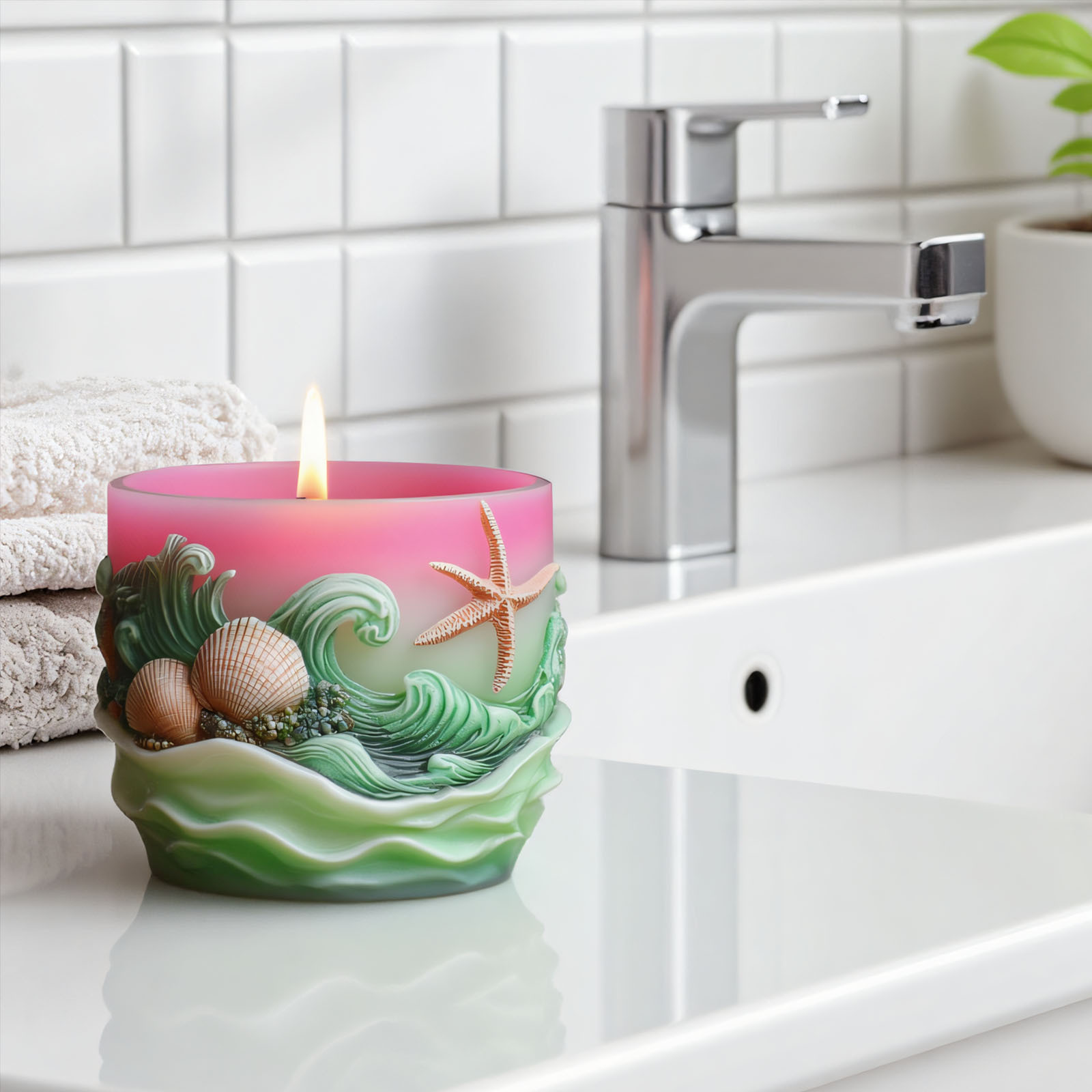Deniz Yaşamı Rölyefli Sukulent - Potsticker Mold incelemesi ve fiyatı