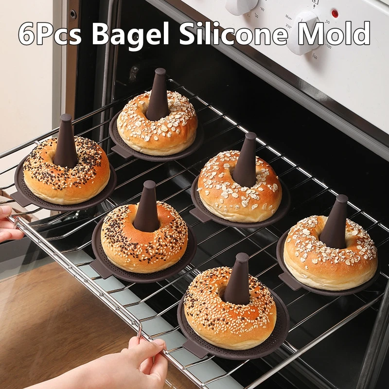 6 adet Bagel araçları silikon  - Donut Mold Silicone incelemesi ve fiyatı