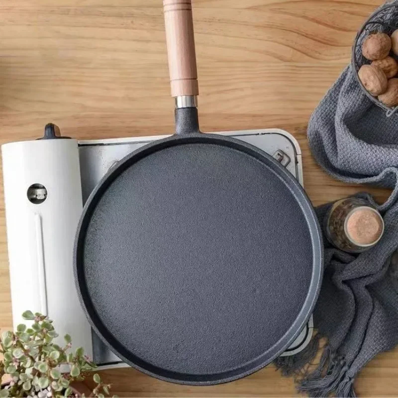 20cm Dökme Demir Tava Ahşap Sa - Egg Waffle Pan incelemesi ve fiyatı