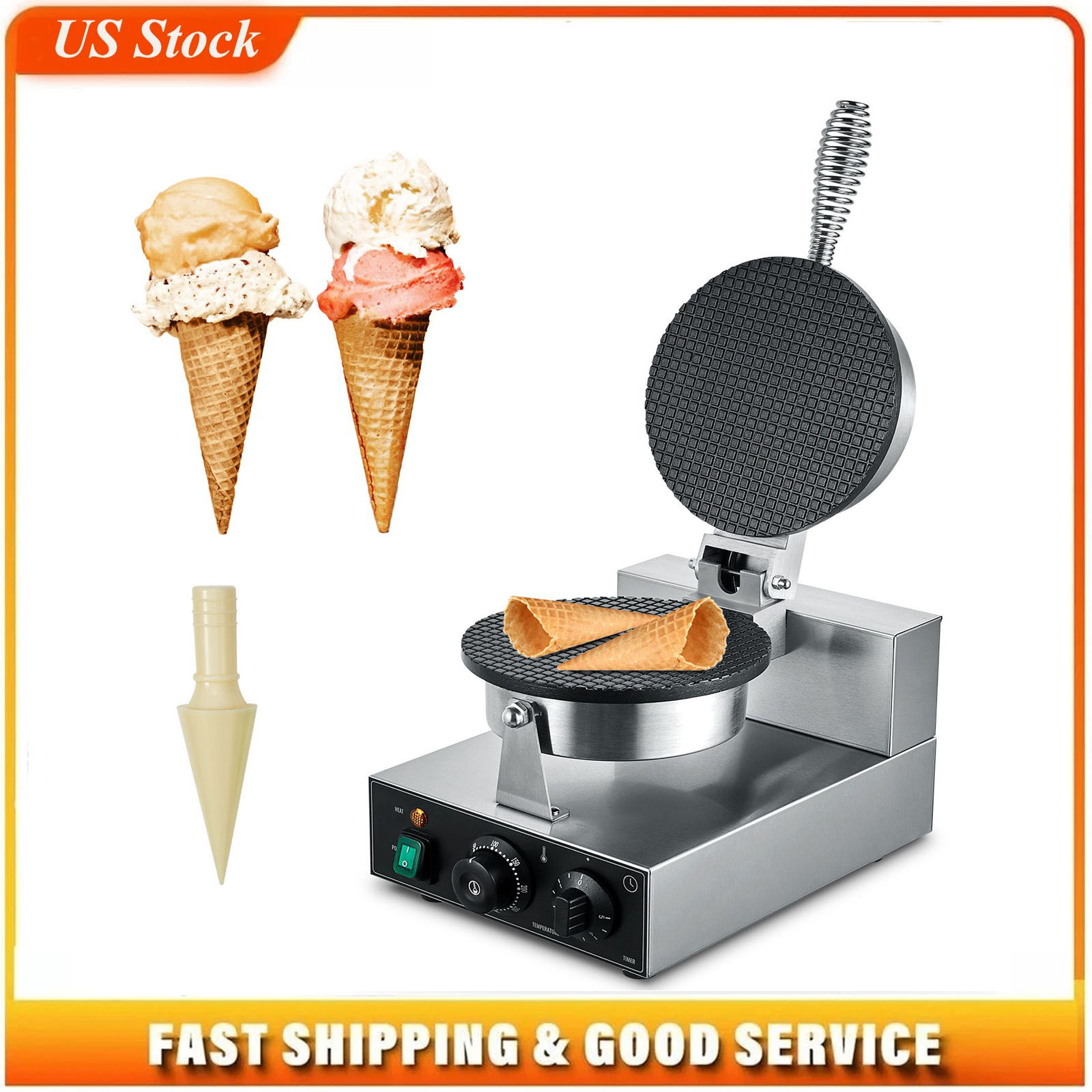 Elektrikli Dondurma Külahı Yap - Waffle Cone Maker incelemesi ve fiyatı