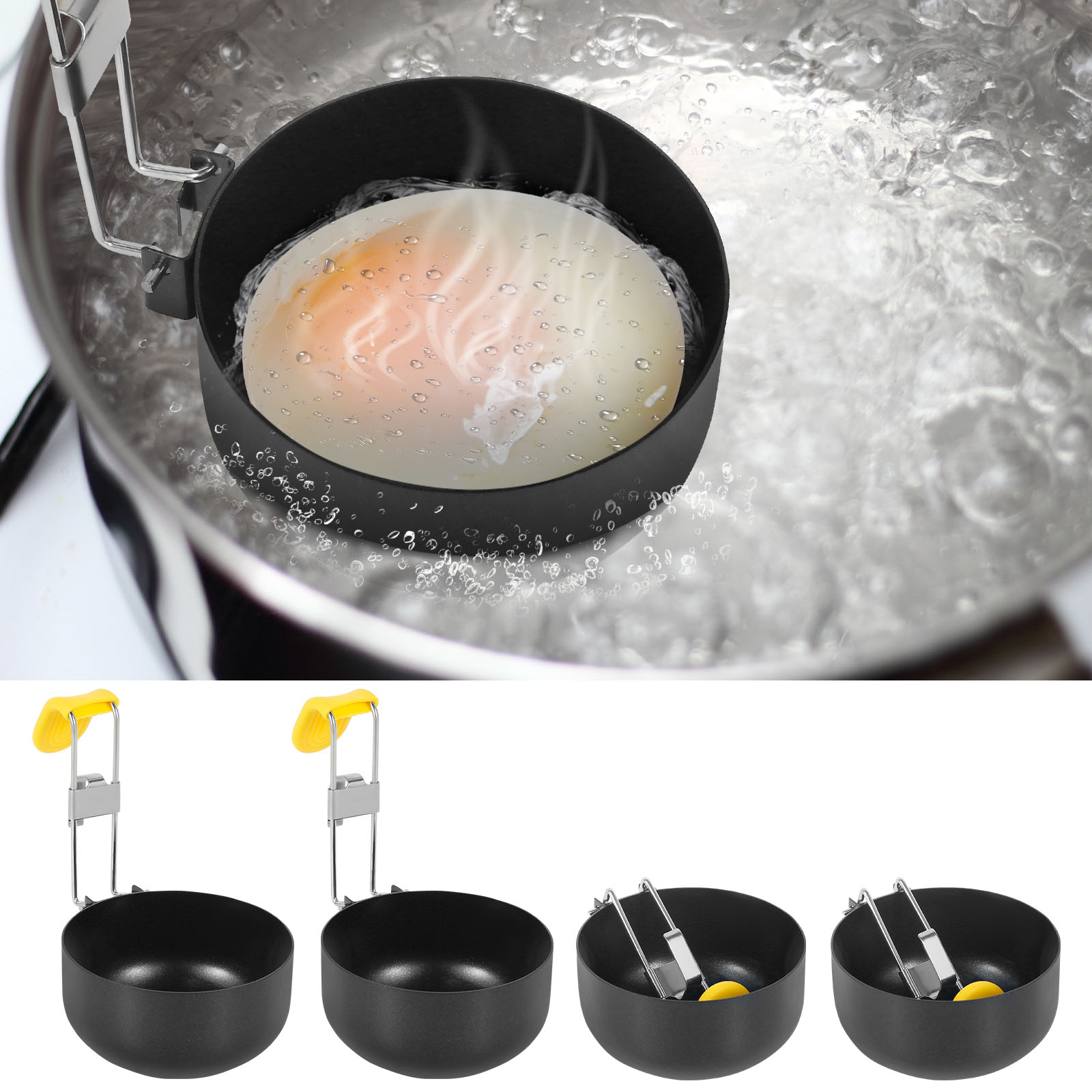 4'lü Paket Paslanmaz Çelik Yum - Mini Pancake Griddle incelemesi ve fiyatı