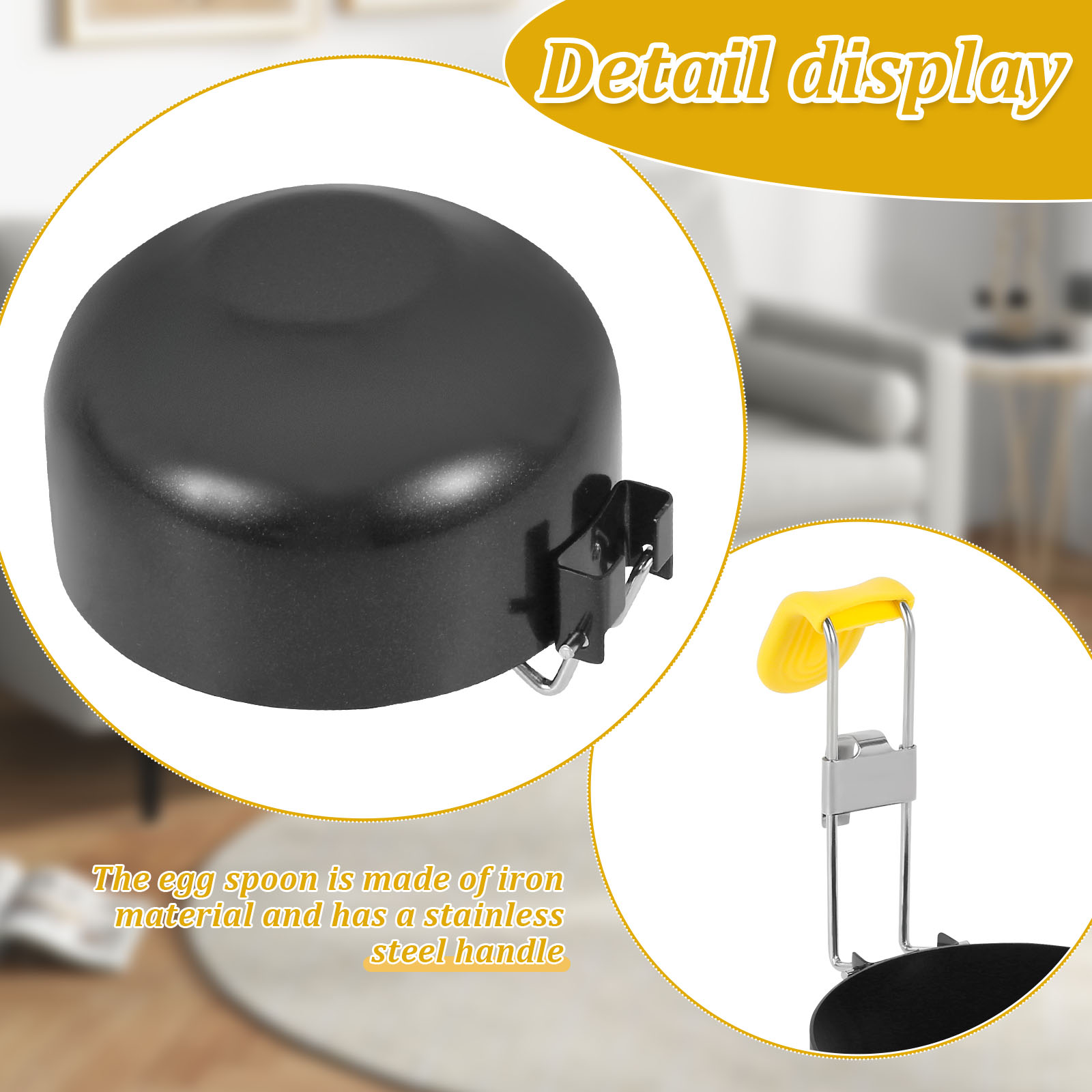 4'lü Paket Paslanmaz Çelik Yum - Mini Pancake Griddle incelemesi ve fiyatı